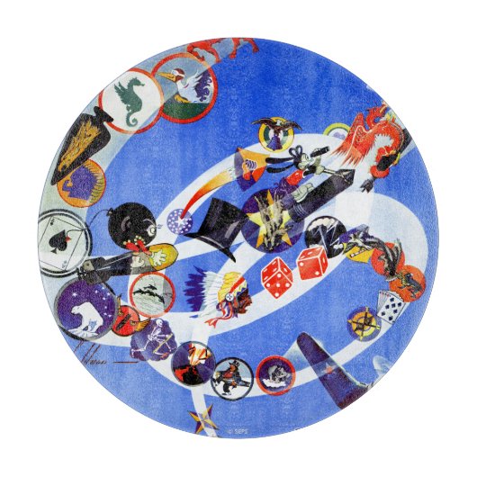 Squadron Insignia Snijplank (Voorkant)