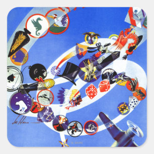 Squadron Insignia Vierkante Sticker