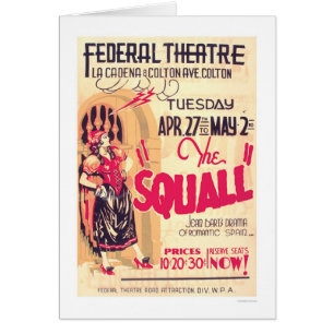 Squall Romantic Spain 1937 WPA