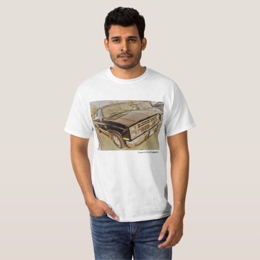 Square Body Chevy C10 T-shirt (Voorkant volledig)