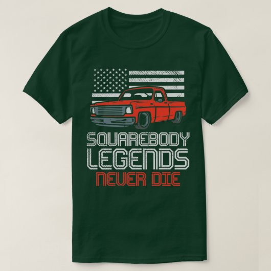 Square Body Truck T-shirt (Design voorkant)
