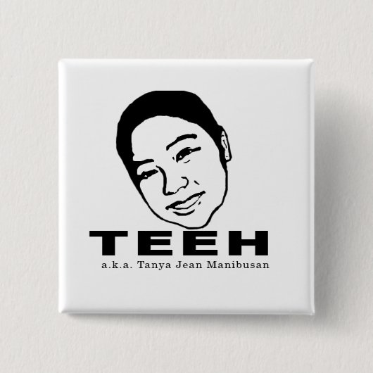 Square Button - Gepersonaliseerd (Voorkant)