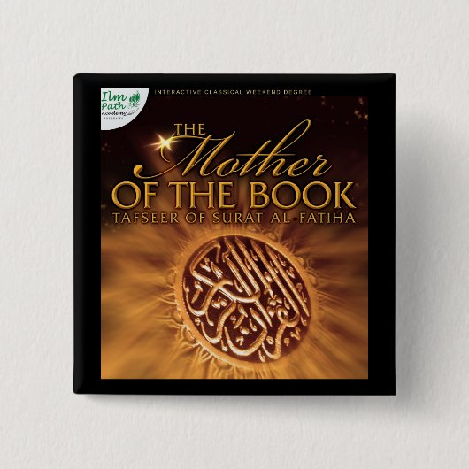 Square Button - Surat Alfatiha (Voorkant)