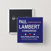 Square Campaign Button (Voorkant /achterkant)