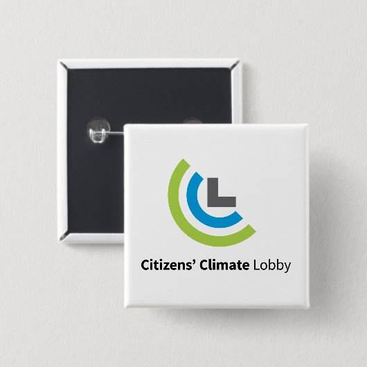 Square CCL Logo Button (Voorkant /achterkant)