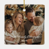 Square Ceramic Ornament (Achterkant)