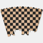 Square Checkers Design Popcorn Bedankdoosjes (Ongevouwen)
