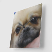 Square Clock - Gepersonaliseerd Vierkante Klok (Hoek)