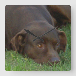 Square Clock - Gepersonaliseerd Vierkante Klok