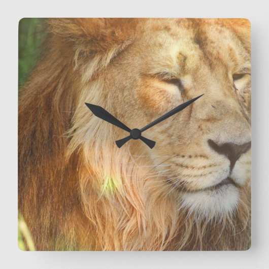 Square Clock - Gepersonaliseerd Vierkante Klok (Voorkant)