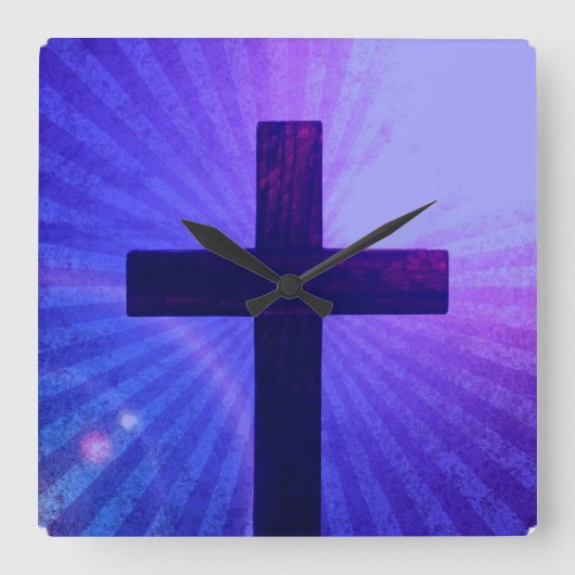 Square Clock - Gepersonaliseerd Vierkante Klok (Voorkant)