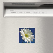 Square Daisy Magnet Magneet (Insitu (Vaatwasser))