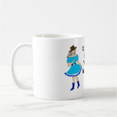 Square Dance Couple Koffiemok (Links)