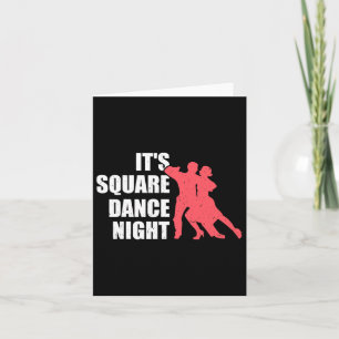 Square Dancing Kaart