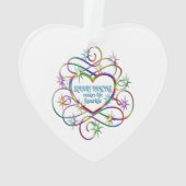 Square Dancing maakt Life Sparkle Ornament (achterkant)