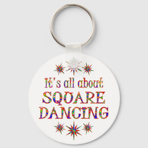 SQUARE DANCING SLEUTELHANGER