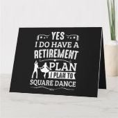 Square Dansis is mijn cardio Square Dance Kaart (Achterkant)