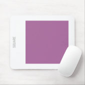 Square - Dust Plum and White Muismat (Met muis)