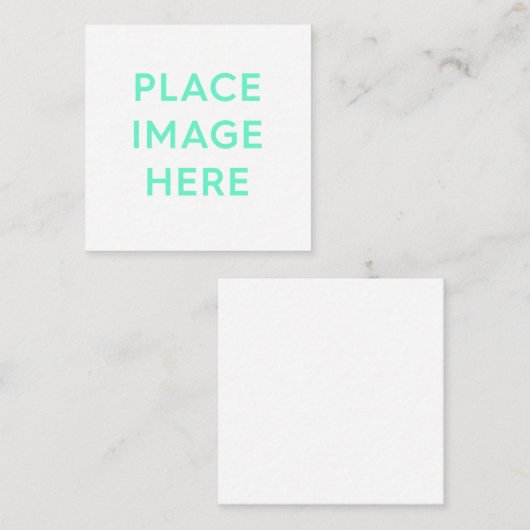 Square Enclosure-Kaart Informatiekaartje (Voorkant / Achterkant)