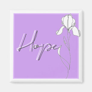 Square Hope Magnet Magneet