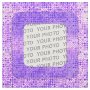 Square in Square Lijst stippen II + uw foto & idee Stof