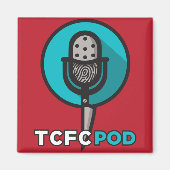 Square Logo Magnet Magneet (Voorkant)