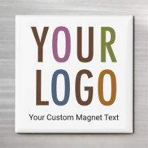 Square Magnet Custom Business Logo Promotie