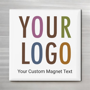 Square Magnet Custom Business Logo Promotie Magneet