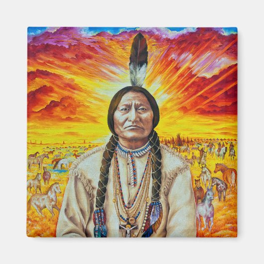 Square Magnet Magneet (Voorkant)