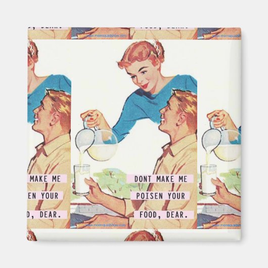 Square Magnet Magneet (Voorkant)