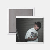 Square Magnet Magneet (Voorkant / Achterkant)