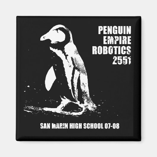 Square magnet magneet (Voorkant)