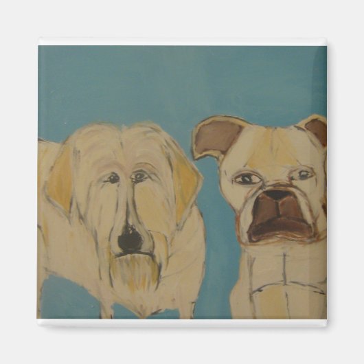 Square Magnet Magneet (Voorkant)