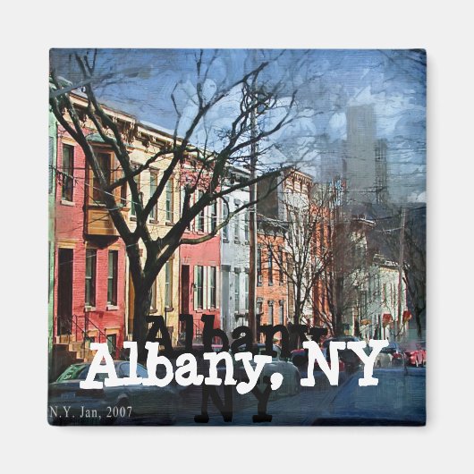 Square Magnet Magneet (Voorkant)