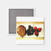 Square Magnet Magneet (Voorkant / Achterkant)
