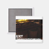 Square Magnet Magneet (Voorkant / Achterkant)