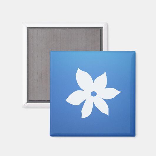 Square Magnet Magneet (Voorkant / Achterkant)