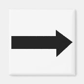 Square Magnet Magneet (Voorkant)