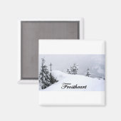 Square Magnet Magneet (Voorkant / Achterkant)