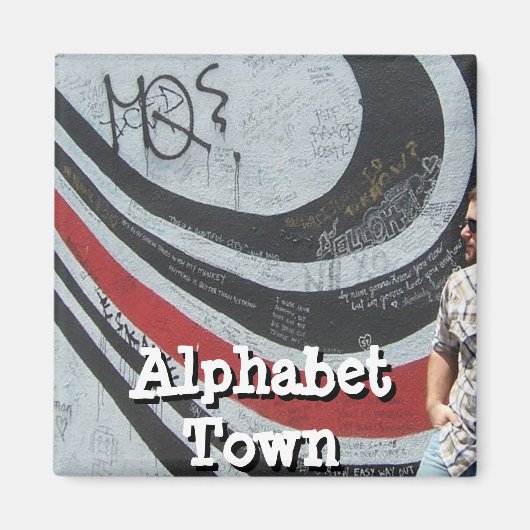 Square Magnet Magneet (Voorkant)