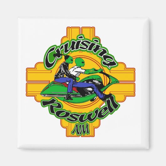 Square Magnet Magneet (Voorkant)