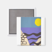 Square Magnet Magneet (Voorkant / Achterkant)