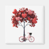 Square Magnet Romantic Magneet (Voorkant)