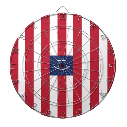 Square Metal Cage Dartboard Dartbord (Voorkant)