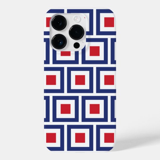 Square-modus Case-Mate iPhone Case (Achterkant)