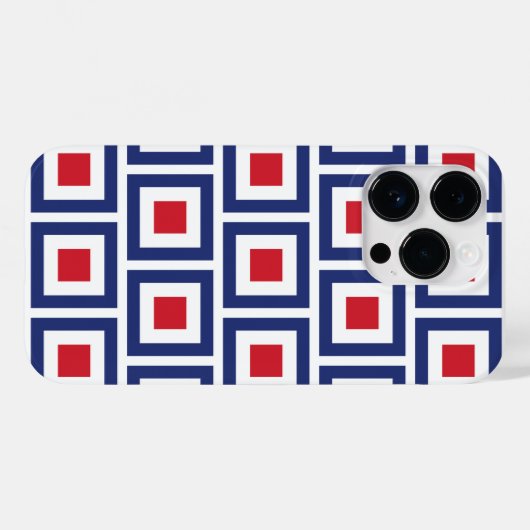 Square-modus Case-Mate iPhone Case (Achterkant (horizontaal))