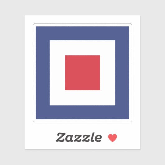 Square-modus Sticker (Vel)