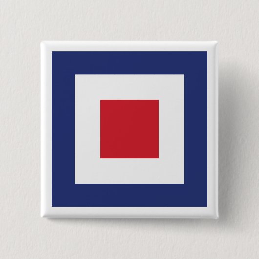 Square-modus Vierkante Button 5,1 Cm (Voorkant)