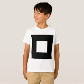 Square Motif T-shirt (Voorkant volledig)