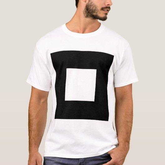 Square Motif T-shirt (Voorkant)